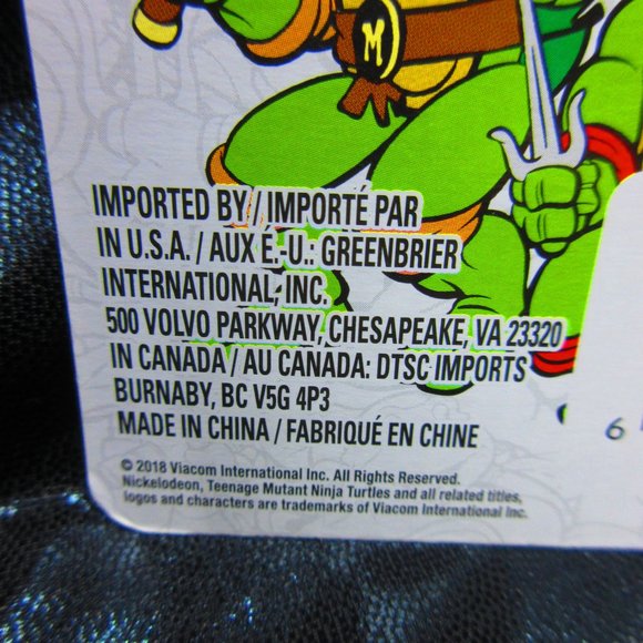 Teenage Mutant Ninja Turtles MICHELANGELO Nickelodeon Keychain Collectible - Picture 6 of 6